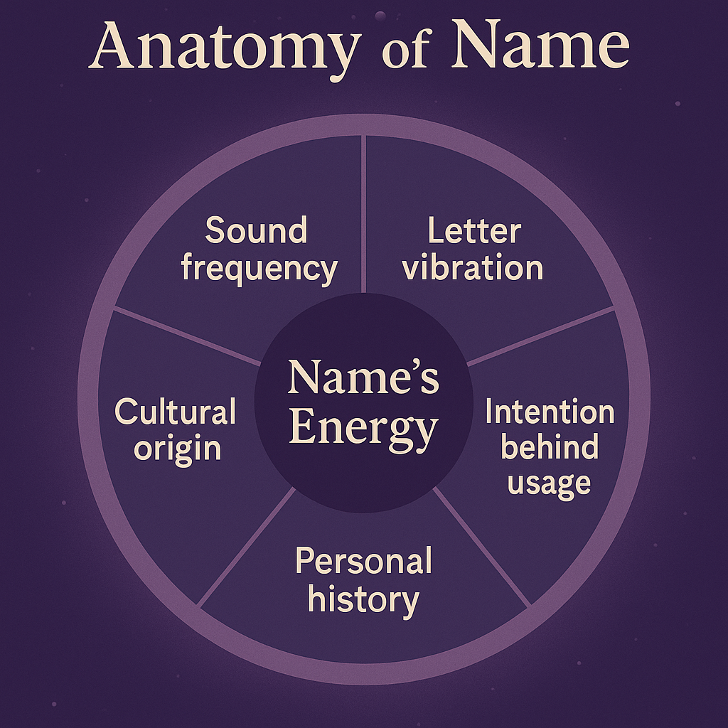 The Vibrational Anatomy of a Name